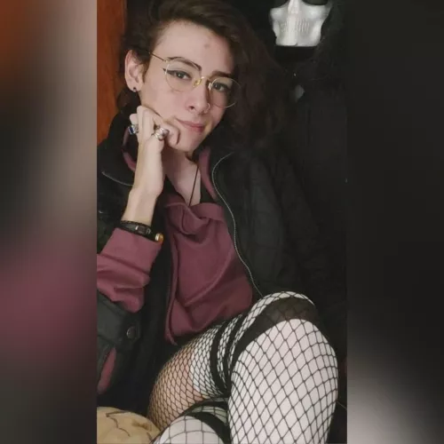 Someone else love the fishnets? 💖🥰 by Ch3rry_Foxxx