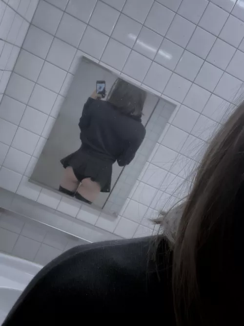 Walked around town with a short skirt, bad idea? 🫢 by Emiihirano