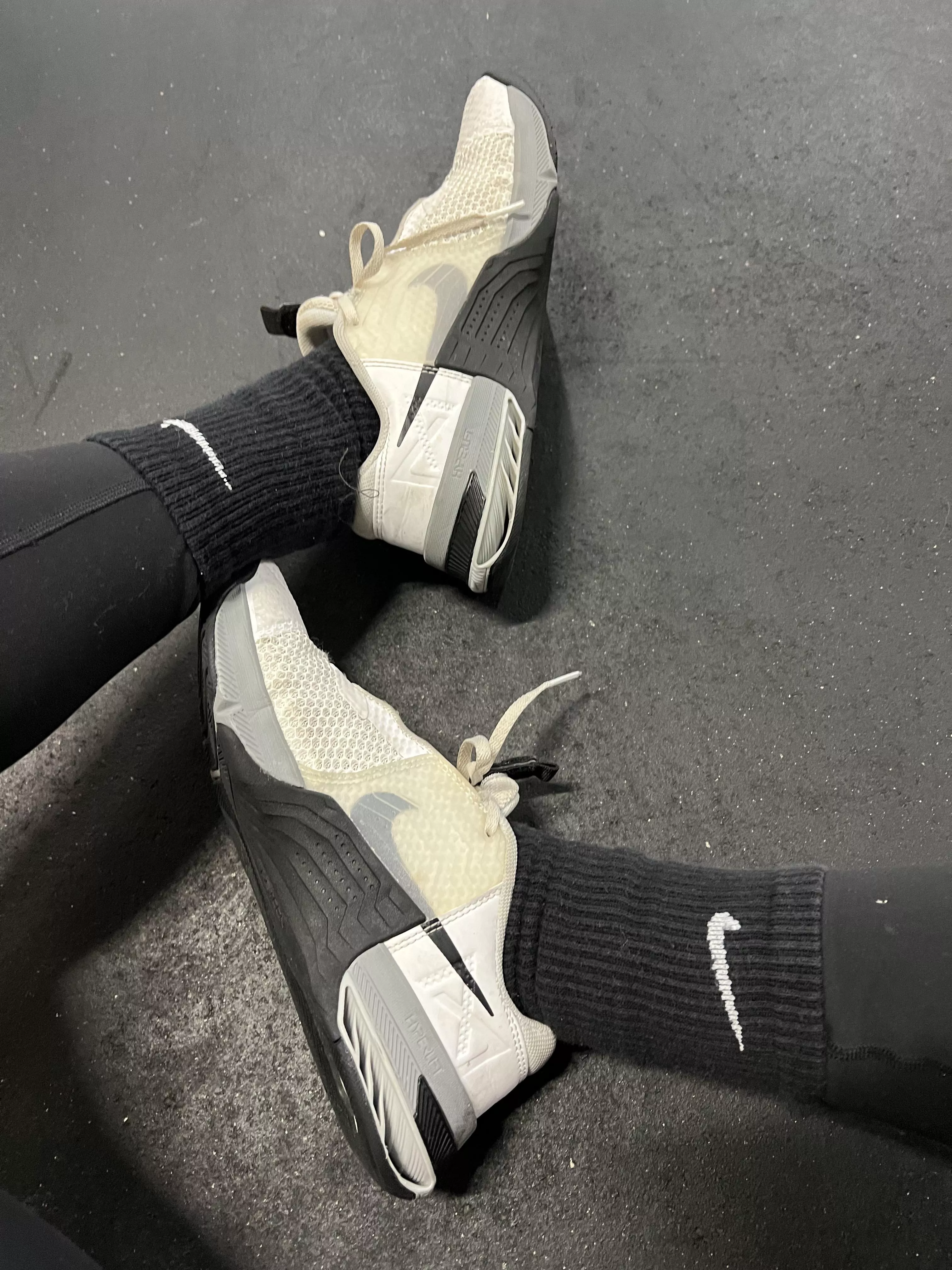Want to smell these sweaty CrossFit socks? 🤭 posted by urbarefootbarbie