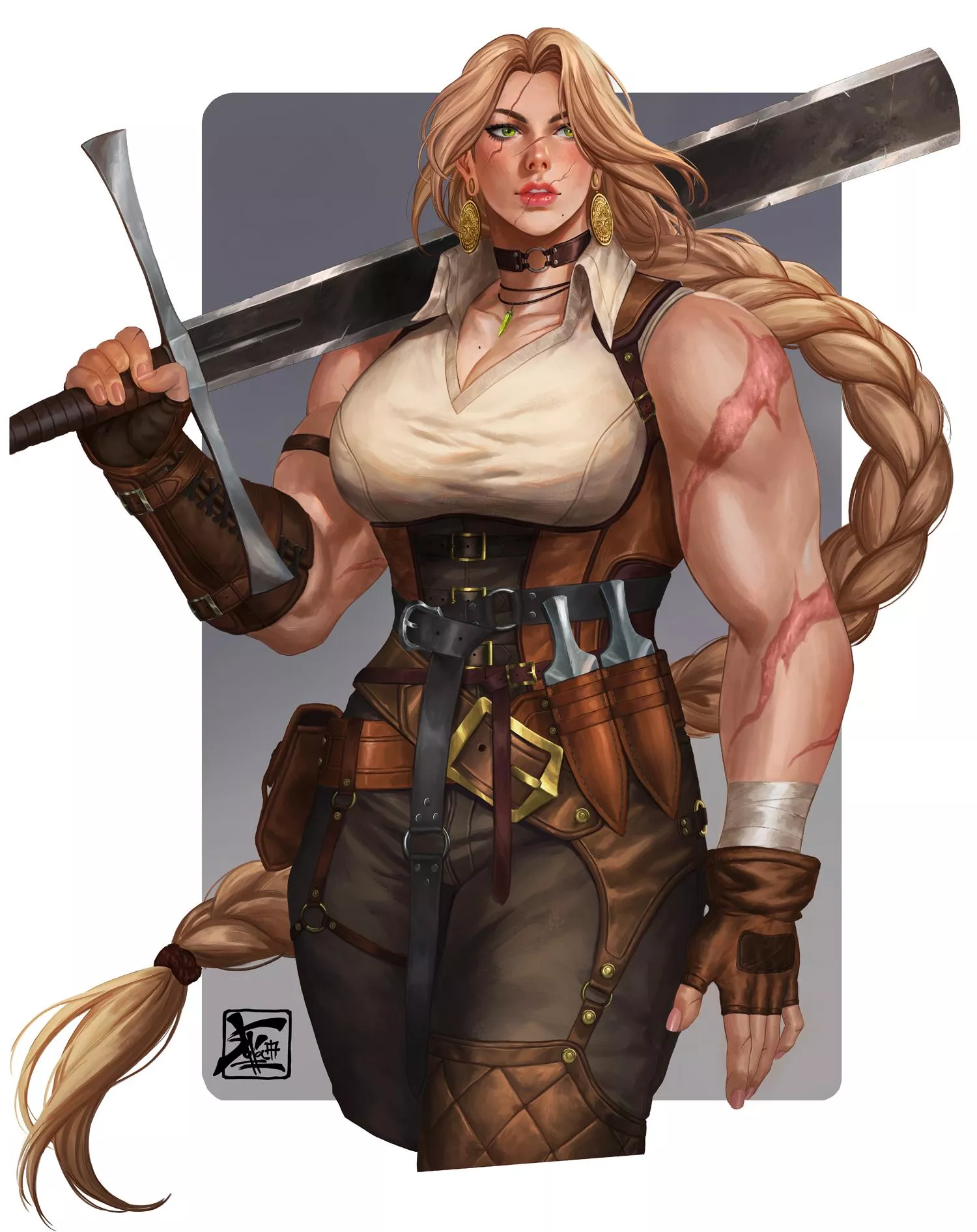 Warrior [@kelpo_cereal] posted by TheTMoneyMan