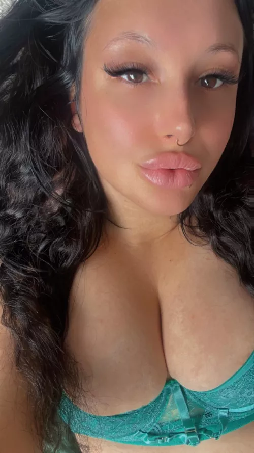 Went bigger on my lips again🥰 by nuitbelle