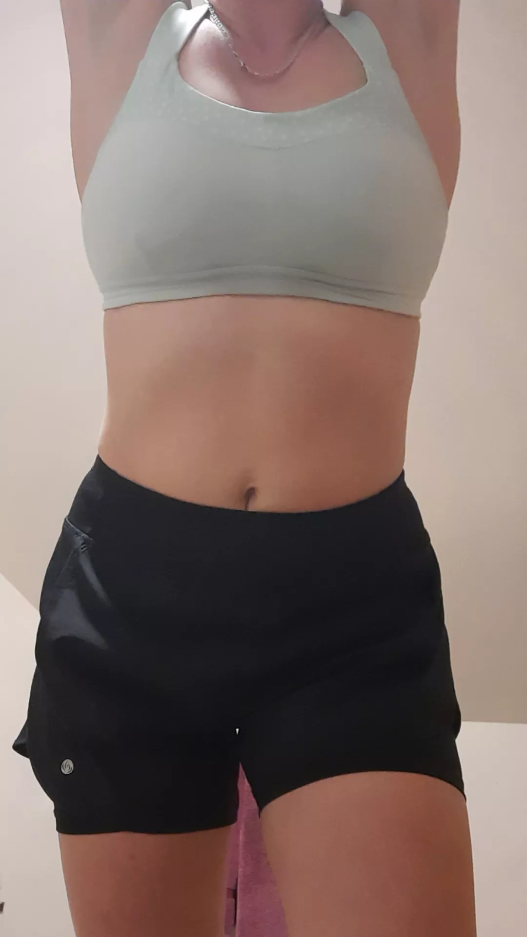 When your titties are still sweaty an hour after your game...🙊 posted by Authenticmilf