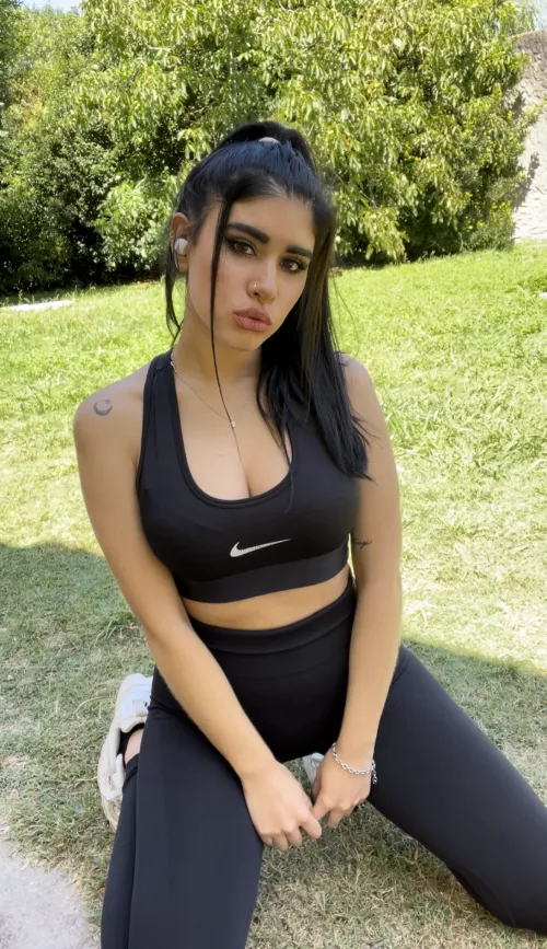 Your favorite brunette from today, believe me by CutePsychosFuck