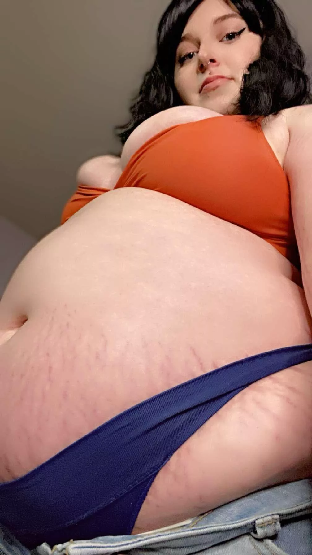 And to think these pants fit a few months ago posted by aries-venus-555