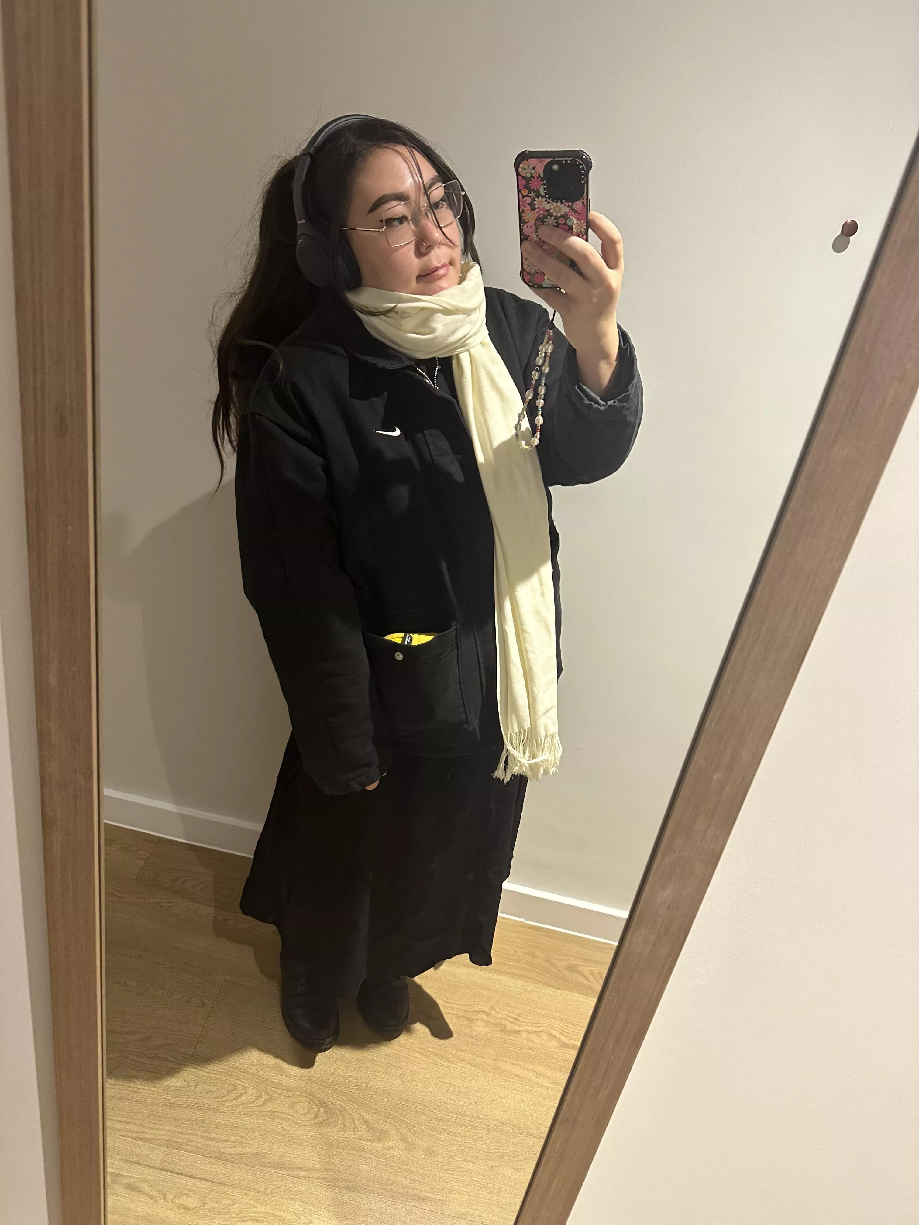 Bundled up and ready to take on the world 😝 posted by reinaishii