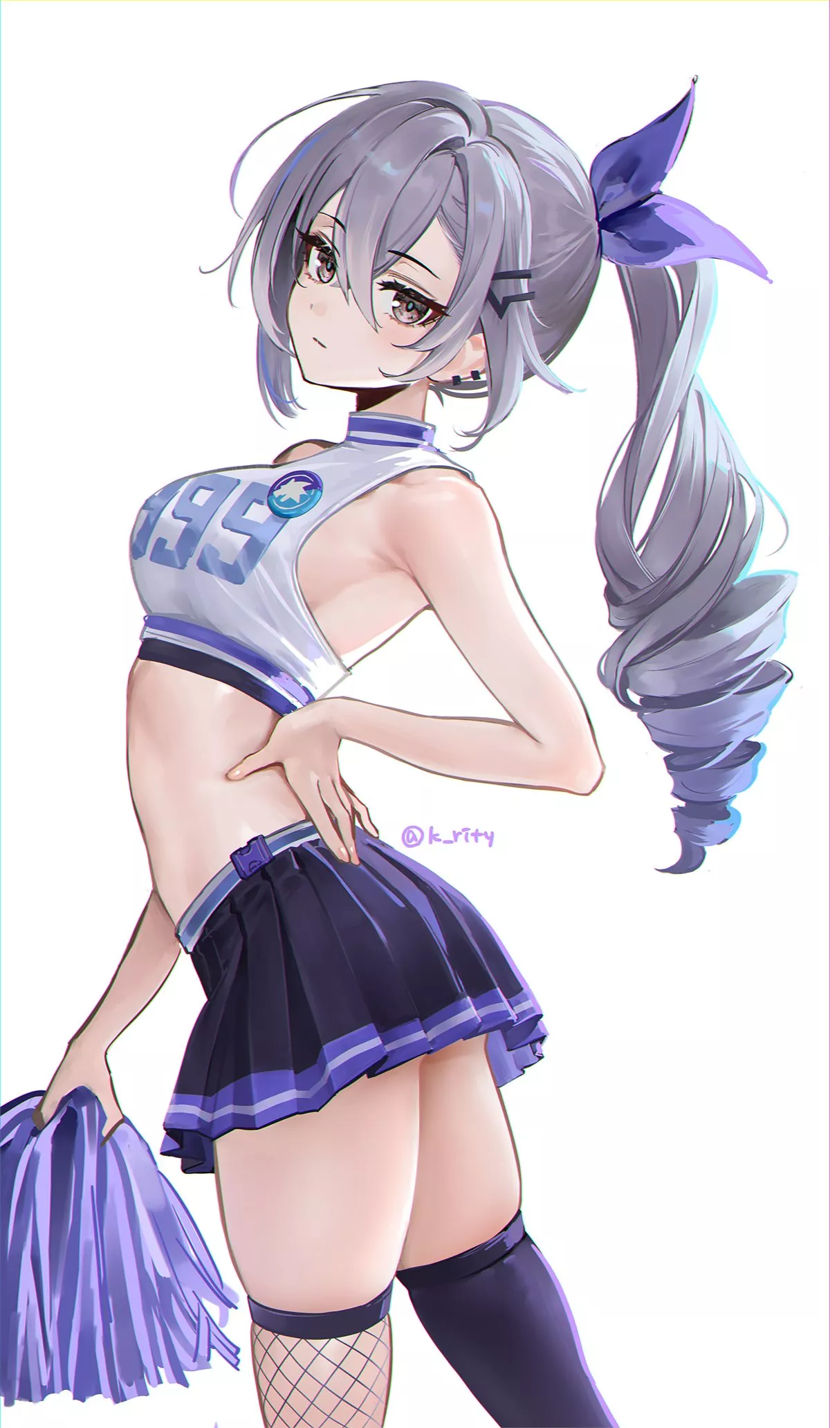 Cheerleader Silver Wolf posted by dumbocow