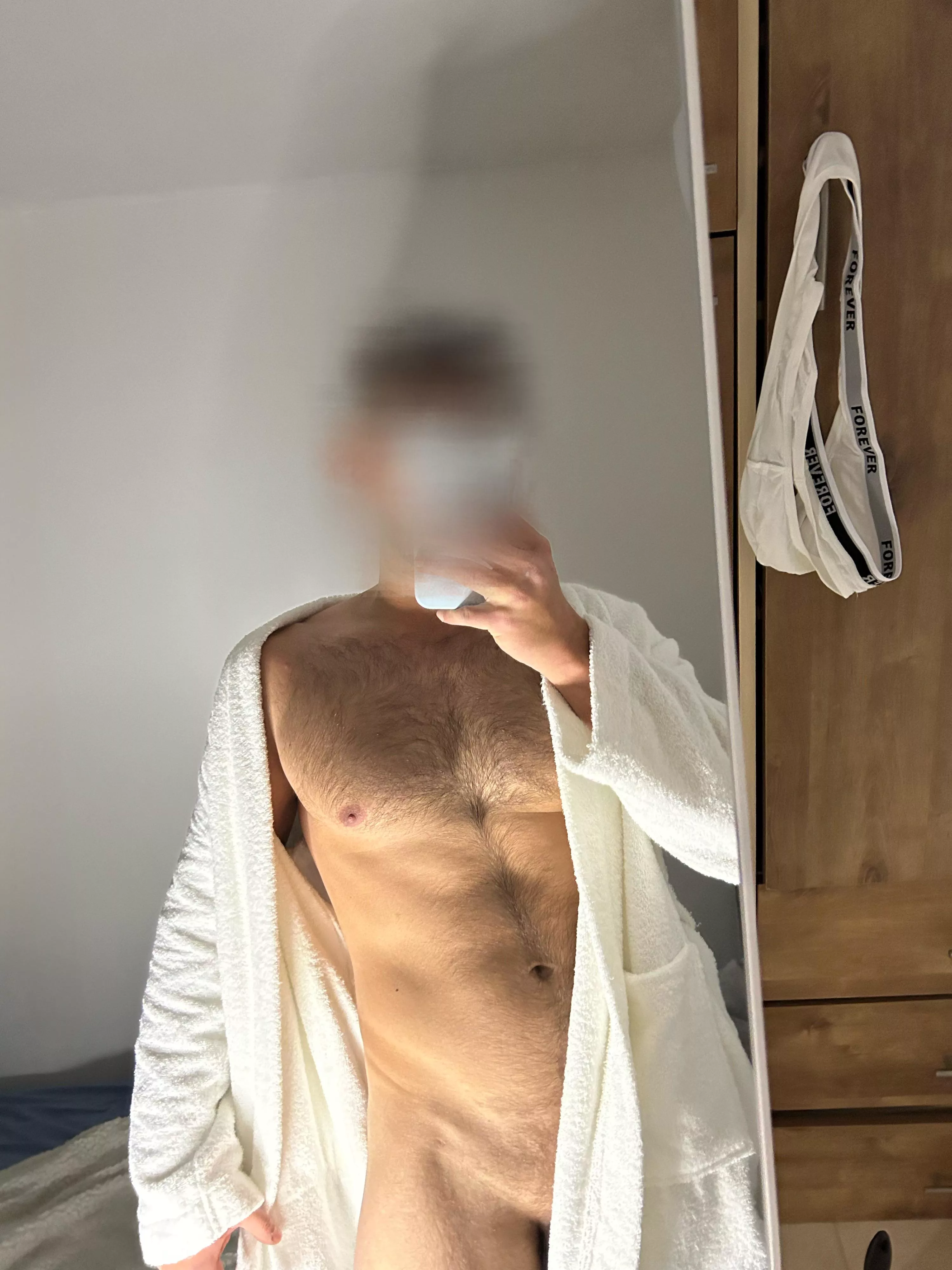 Fresh out of the shower, what are we doing tonight? posted by DeepInTension