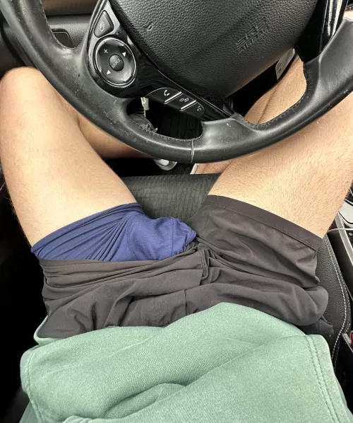 getting a little semi before class😅 by Beautiful-Medium7645