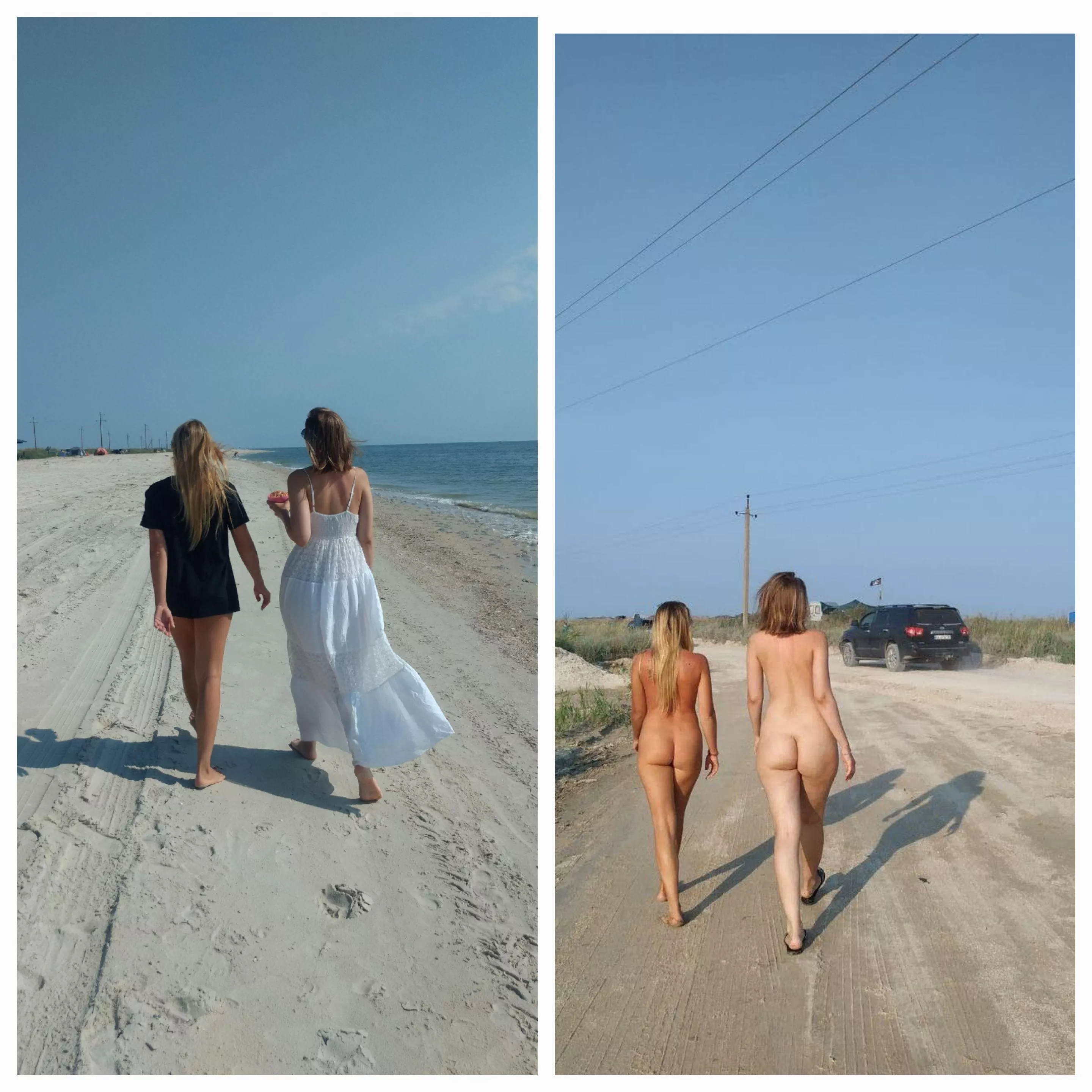 Going to visit our campsite neighbors posted by vulpesnudista