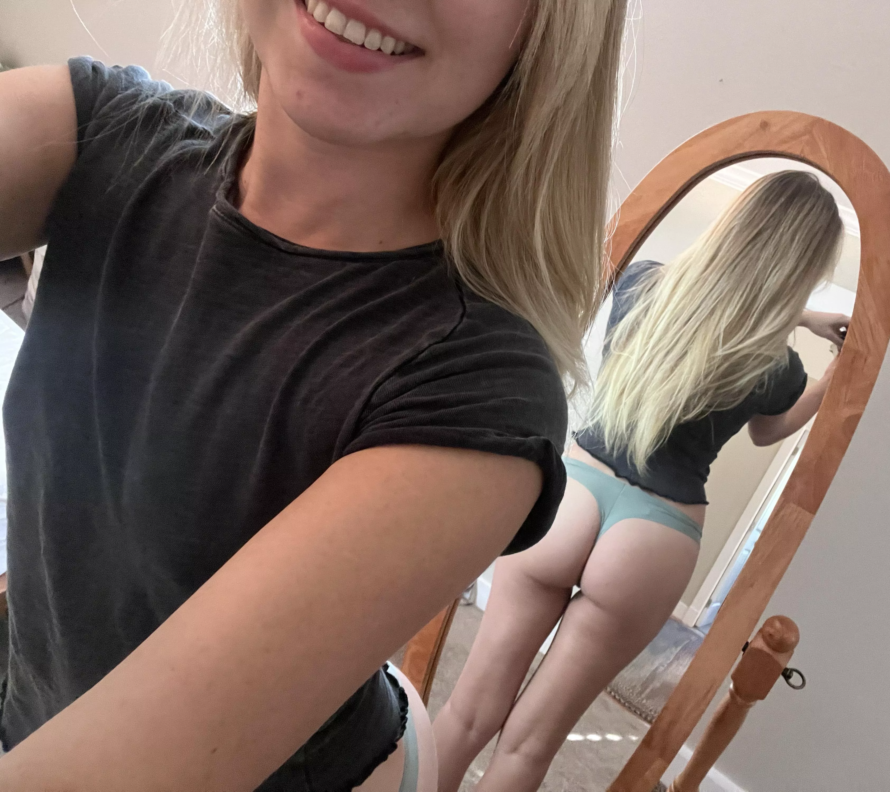 Got a lot of ass but still have a thigh gap posted by kara_sky