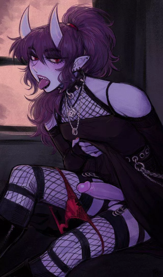 Goth posted by Wise_Consequence_392