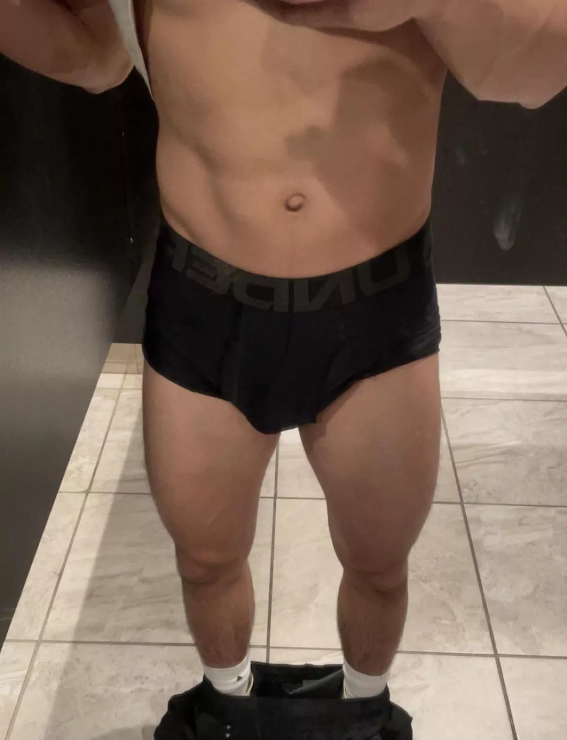 gym bulge posted by jakeMm2002