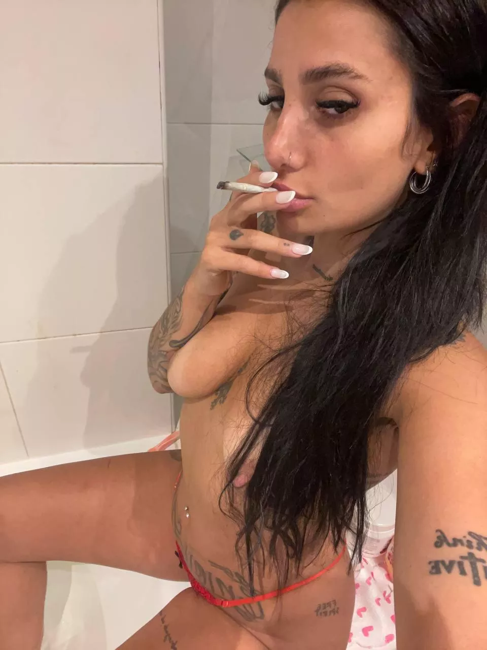 I already started smoking on the first of the day posted by sexybitchhh666