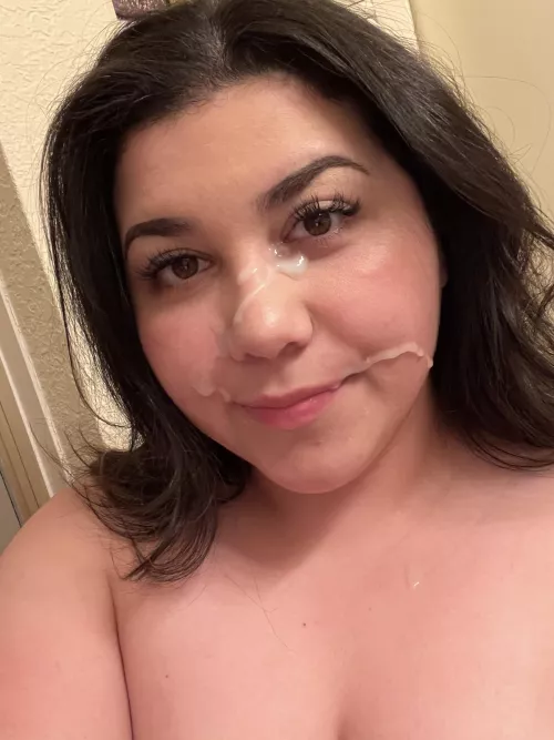 I feel so pretty with a painted face 💦🥰 by ssjs_