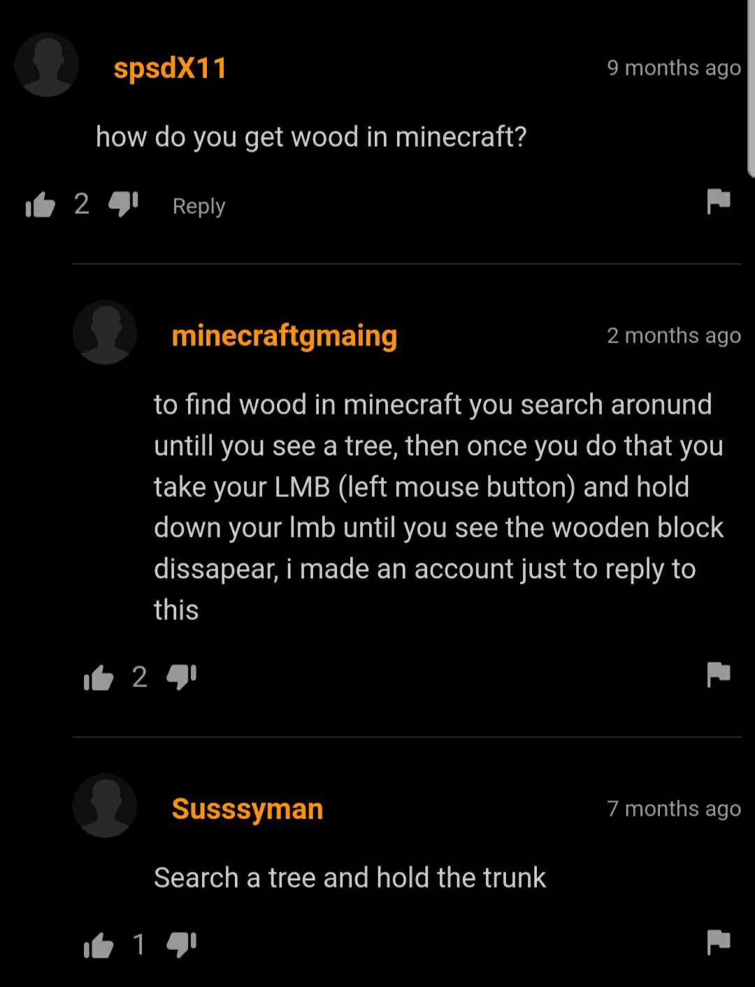 Minecraft posted by ColePatternson69