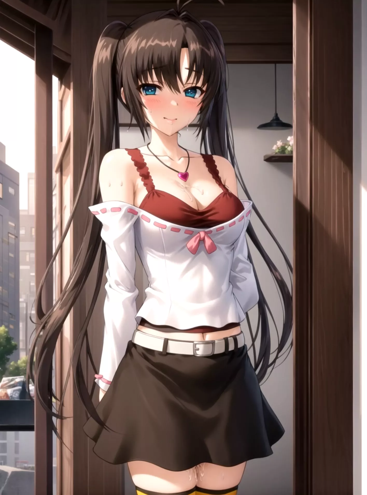 Miyu seeing Ryouta after her meeting with the producer took longer than expected. (I☆Can) posted by ImportanceBudget110