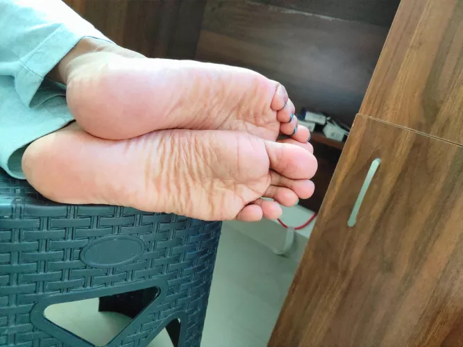 My Indian paws resting after a long day at work👣 by Mediocre_Pay_1148