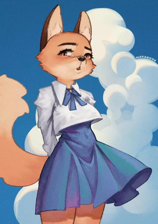 ok-ok lets try. I draw OCs and fanarts. This is one of my latest art^^ posted by NakanuneArt