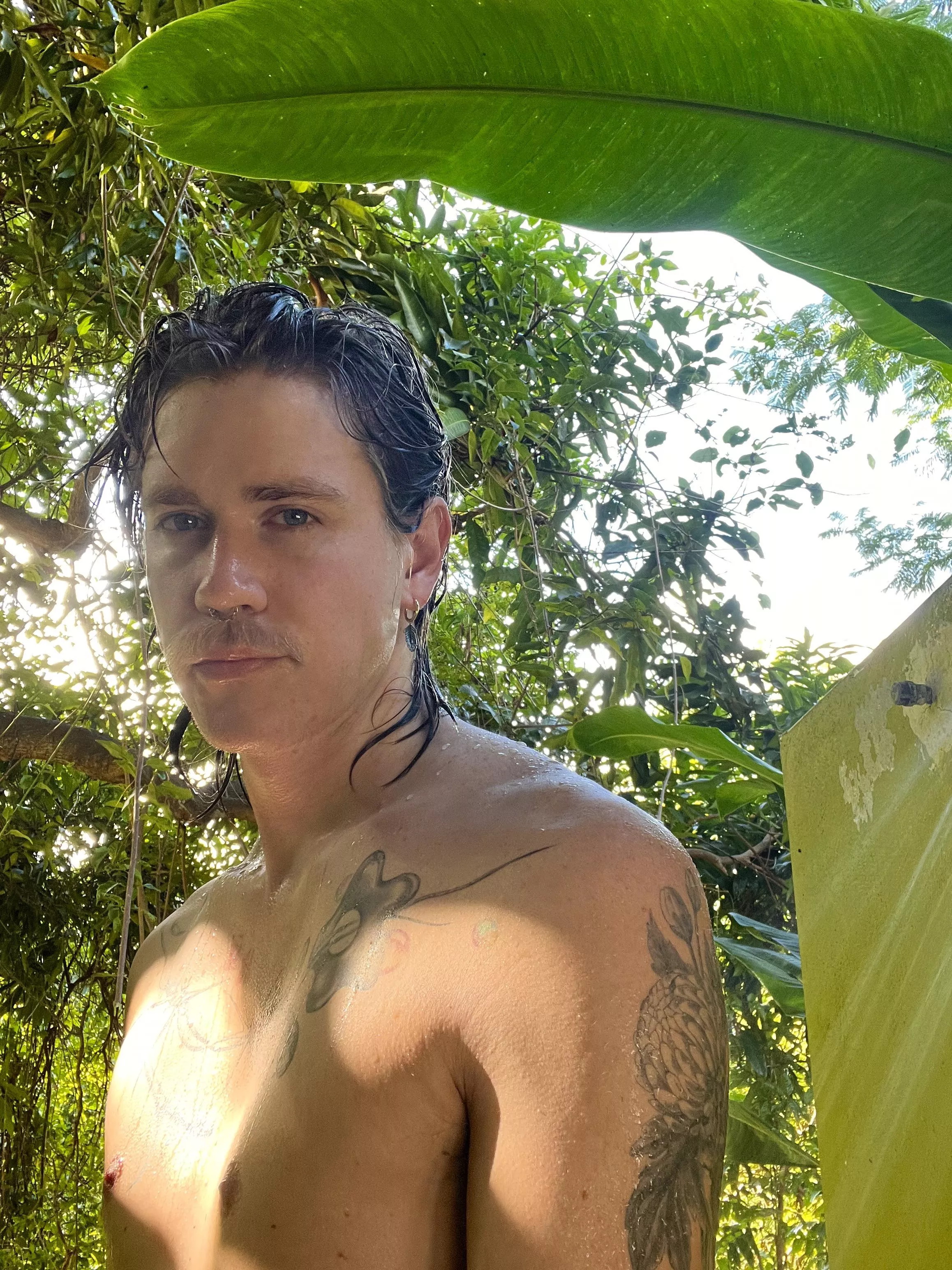 Outdoor shower in Puerto Rico posted by New-Pause-6372