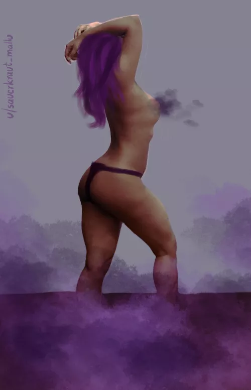 Purple bubblegum (f) cosplay by sauerkraut_mallu