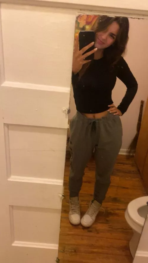 Was about to wear this top out but it kinda look awkward, what do you think by Dora_Bridges