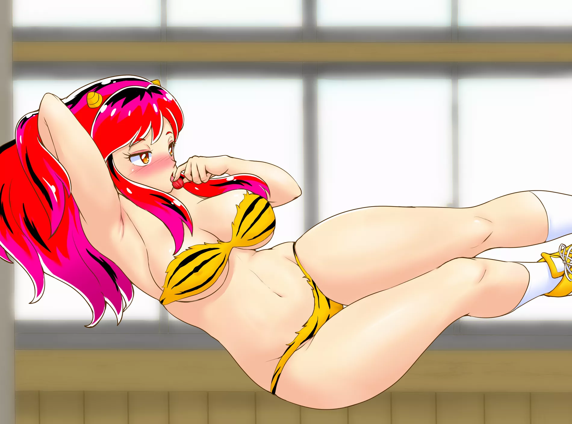 Drunk Lum [Urusei Yatsura] posted by Zhan_Hu