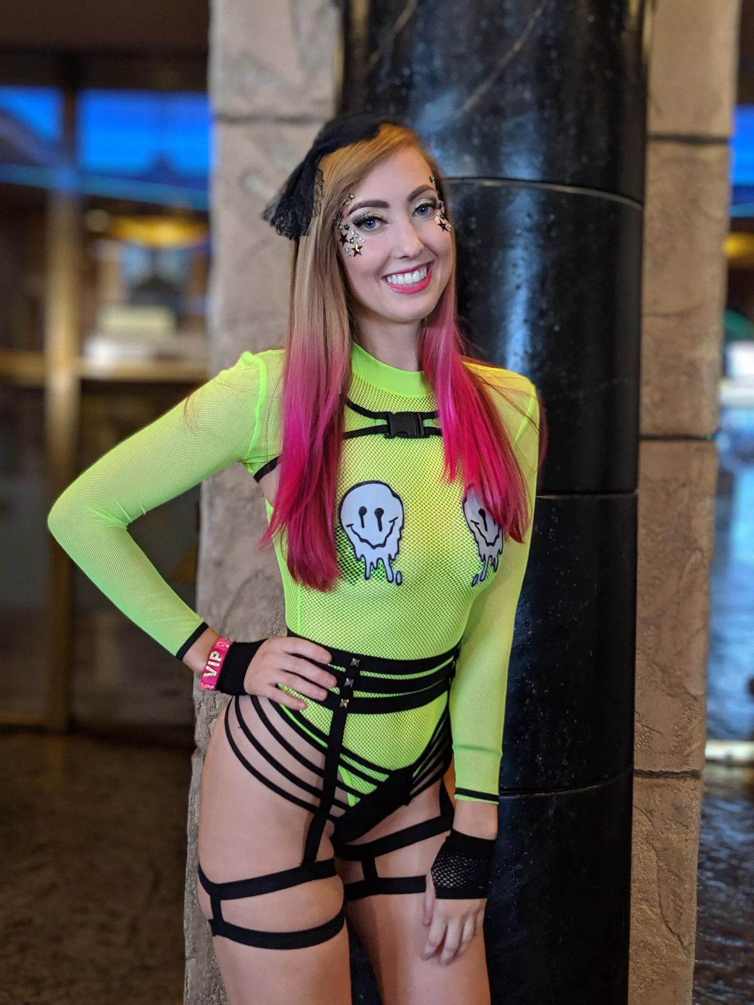 Ever slept with a geeky neon girl? posted by thedeadwithhs