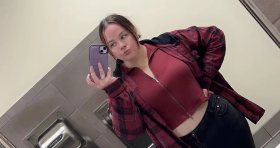 Felt cute in the Best Buy bathroom by BratttySub