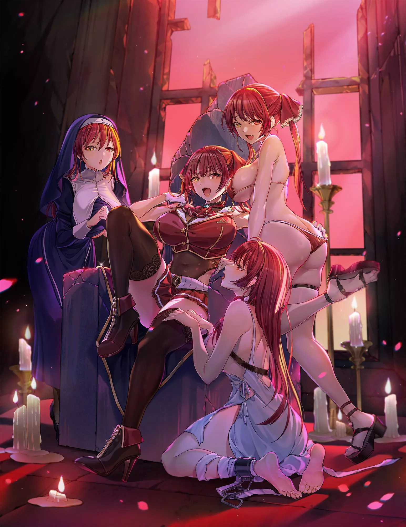 Houshou Marine (Kitsunemene) posted by SecretMystogan