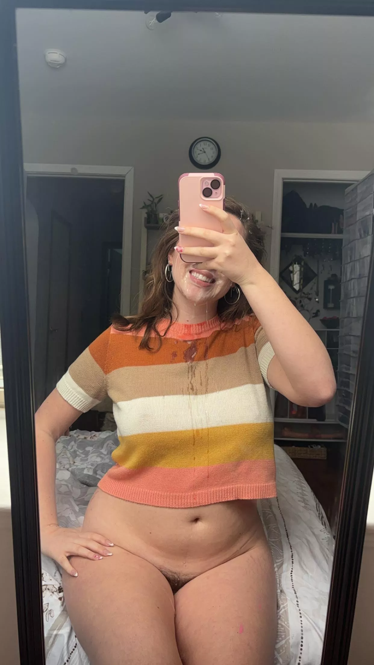 Im covered in my reward for being a good slut posted by lilmissgangbang