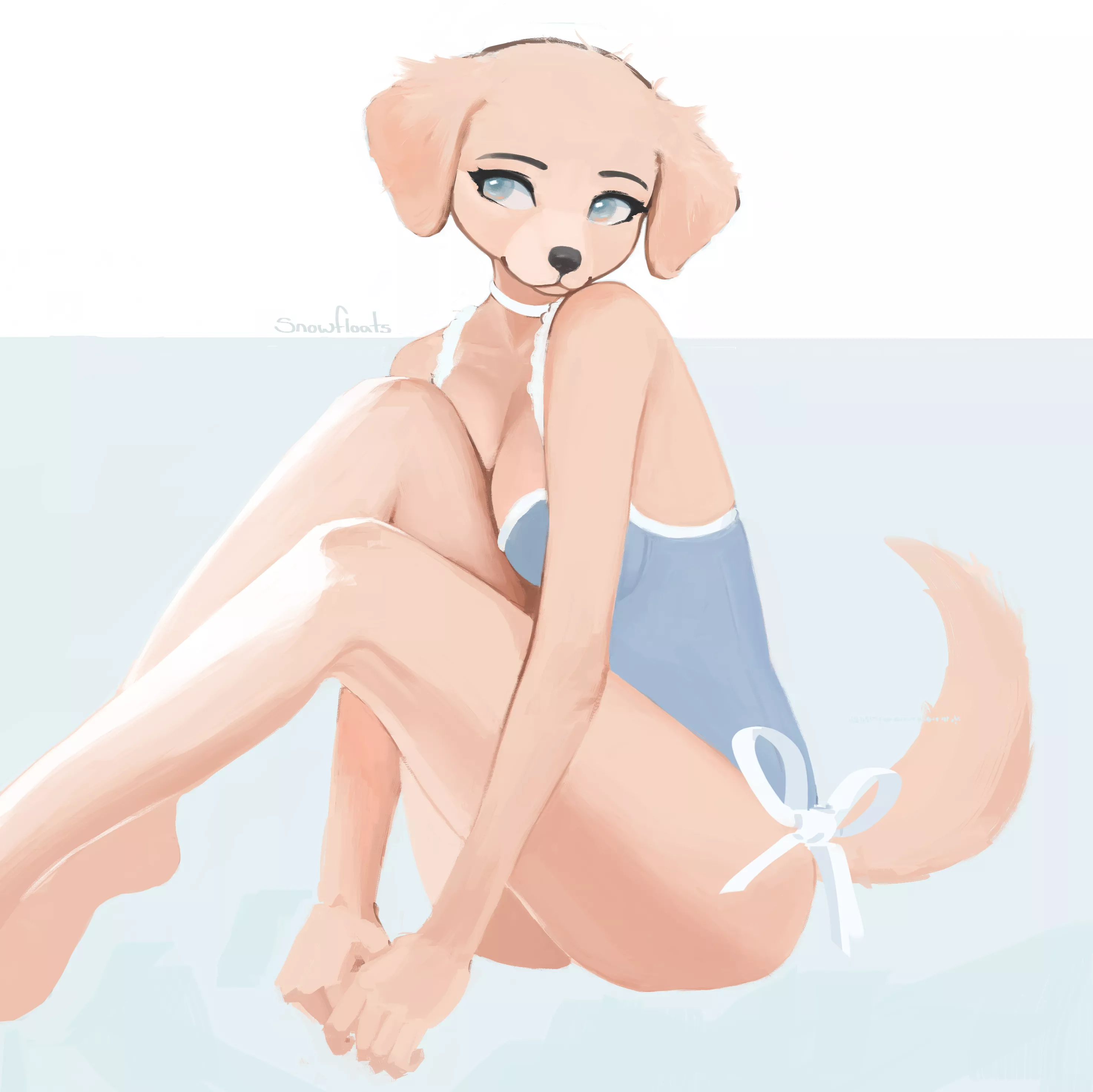 in blue (@snowfloats) posted by snowfloats