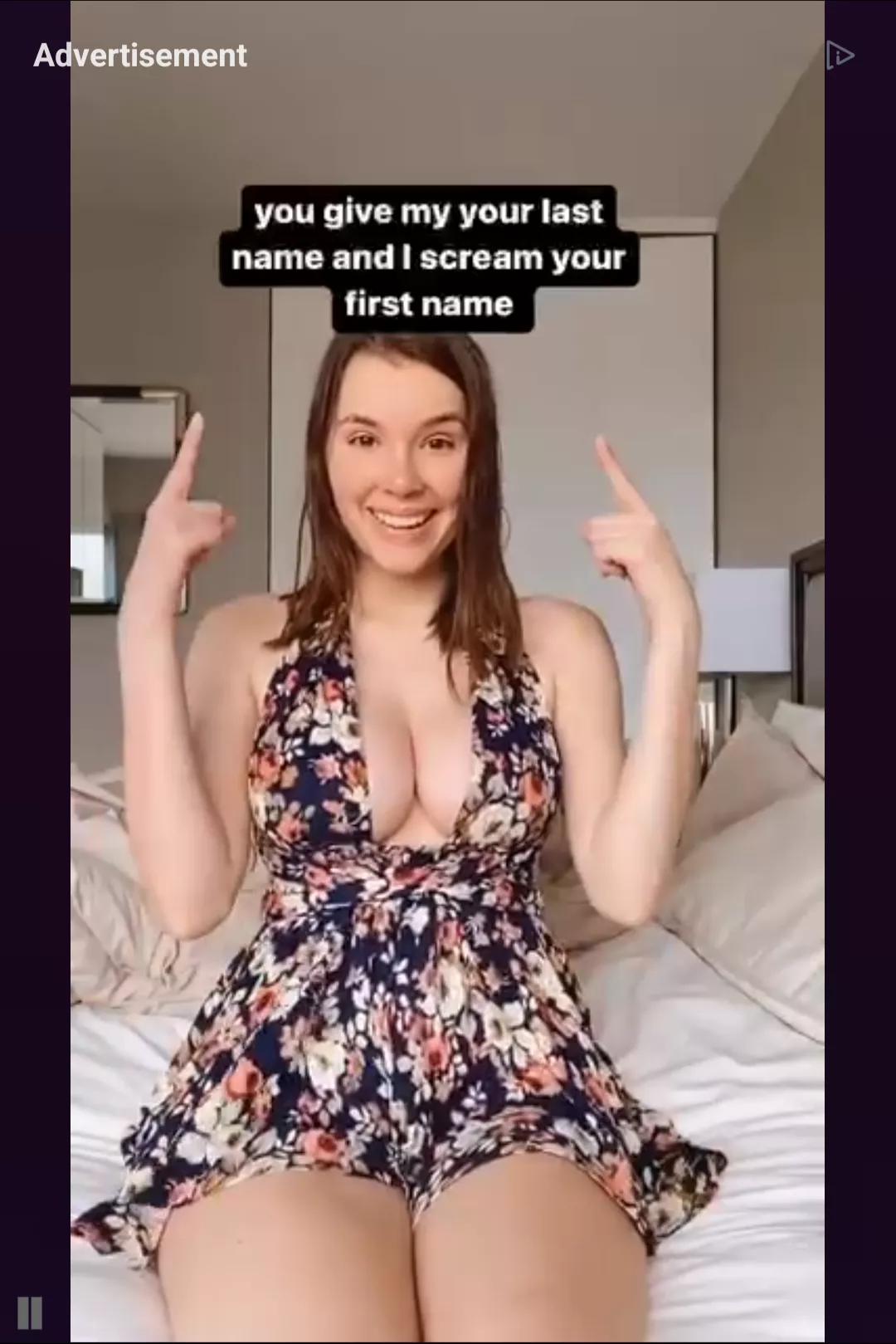 It's an ad for a dating ai app named flipped. I bet shes got content out there posted by RoutineAd845