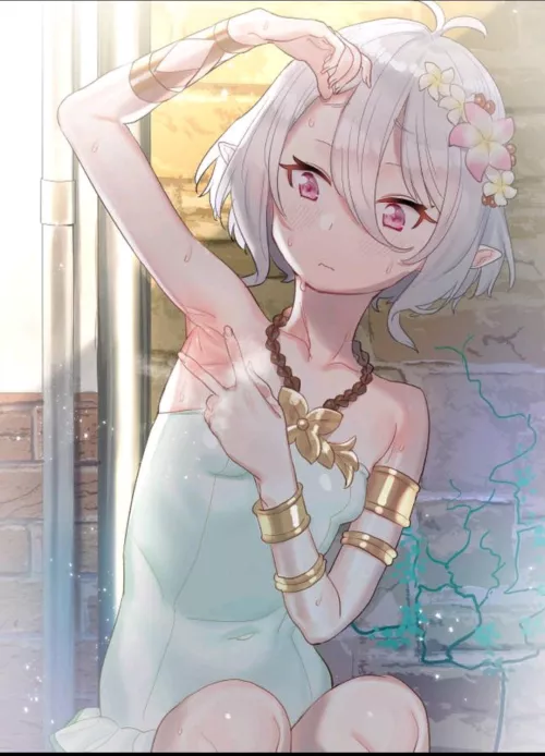 Kokkoro [Princess Connect] by throwfarfarthest