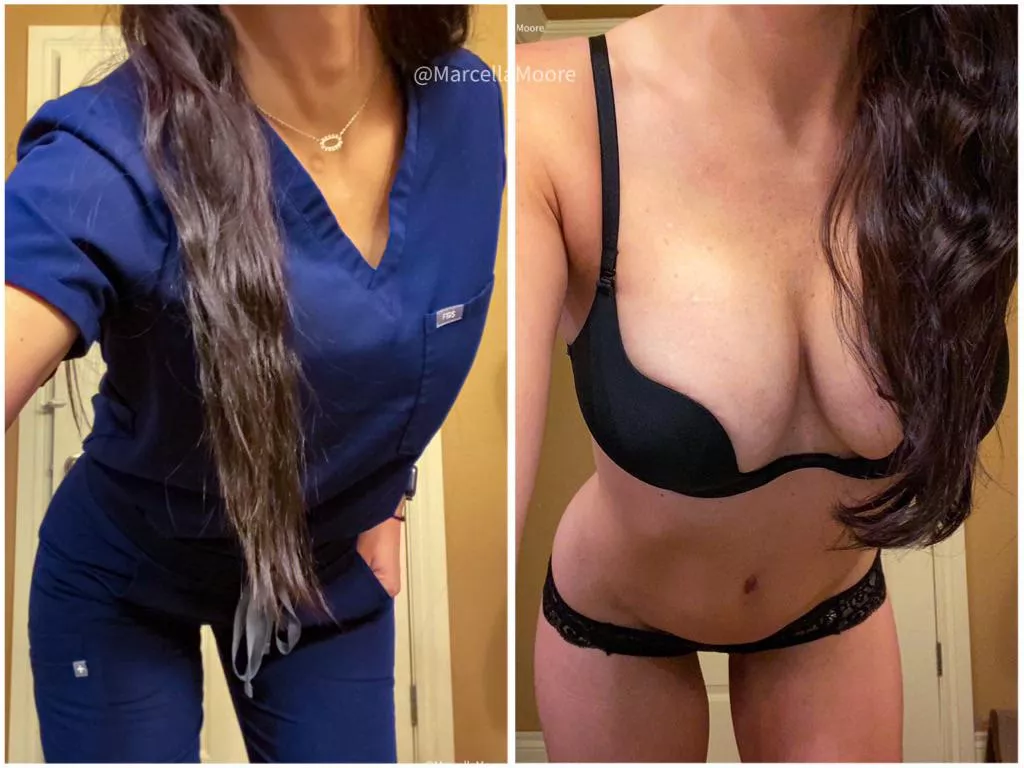 Last day of work for a few days. Wish me luck posted by TheMarcellaMoore