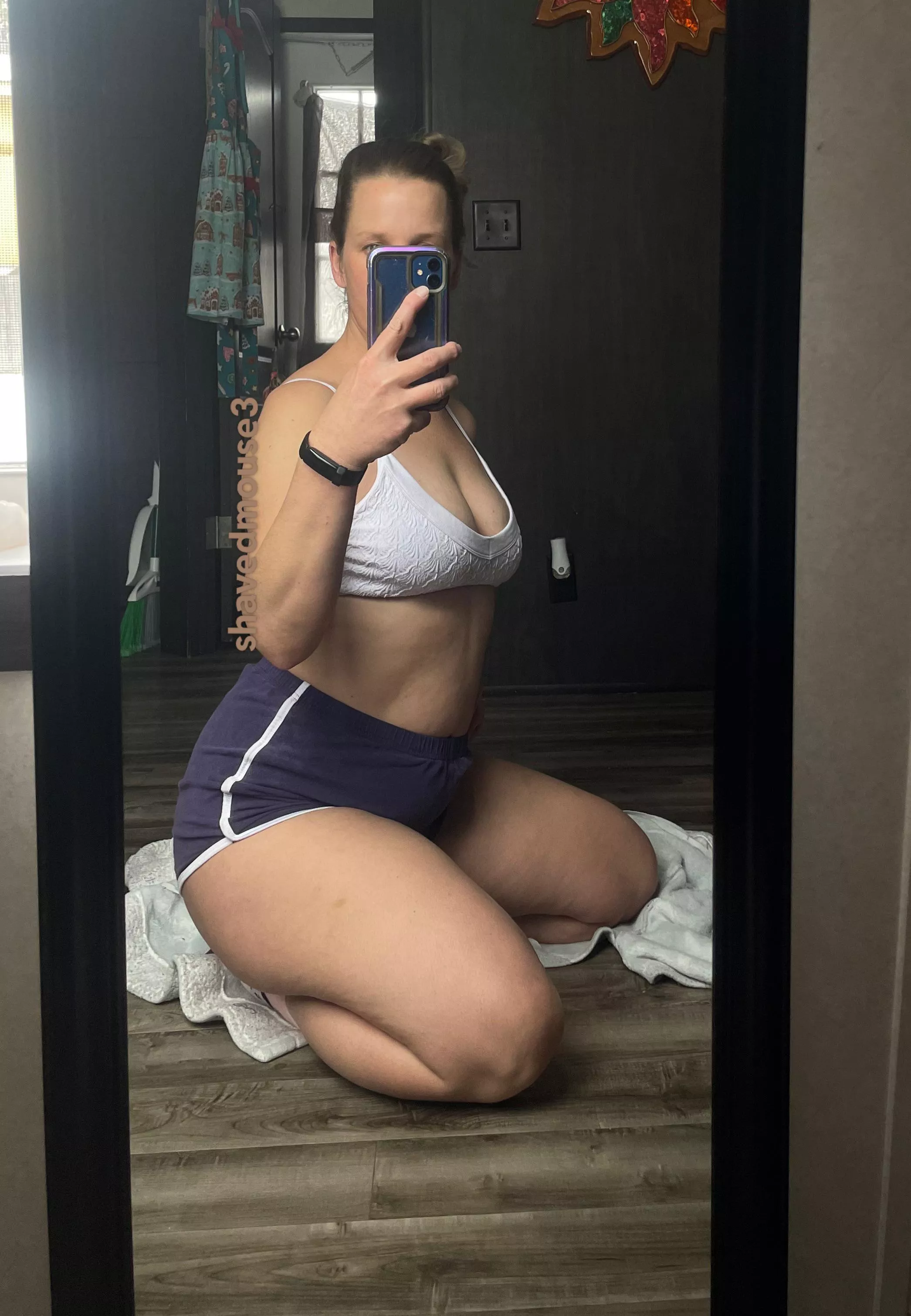 Mirror mirror on the floor .. well what rhymes with floor? posted by shavedmouse3