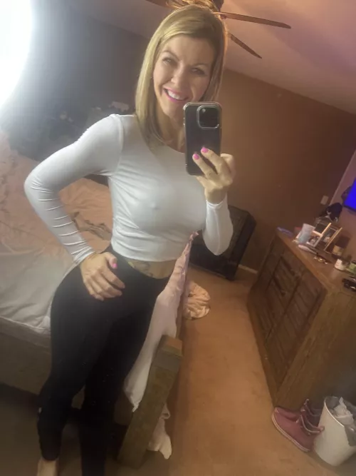 My gym outfit makes me naughty, your mind makes you naughty by fitnesswife1983