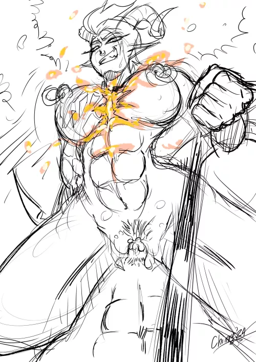 POV: Karlach likes you too much!!! From ChimyArt ;) by ChimyArt