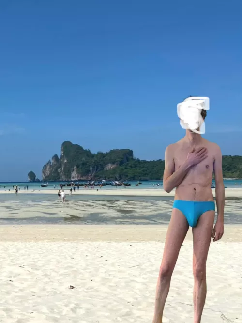 Quick beach pic by Accomplished_Fox9193