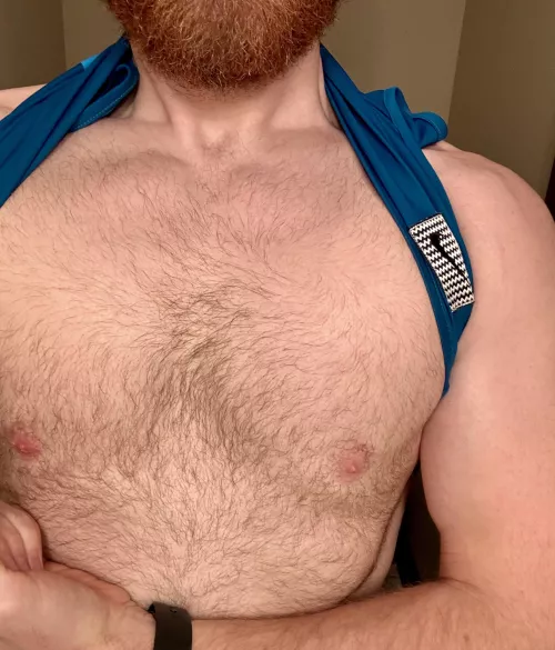 Red beard, blonde hair, brown haired chest 🤷🏼‍♂️ by justarandom1522