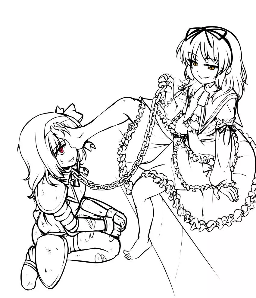 She likes being a footstool [myuk] posted by TheDeviantCircus