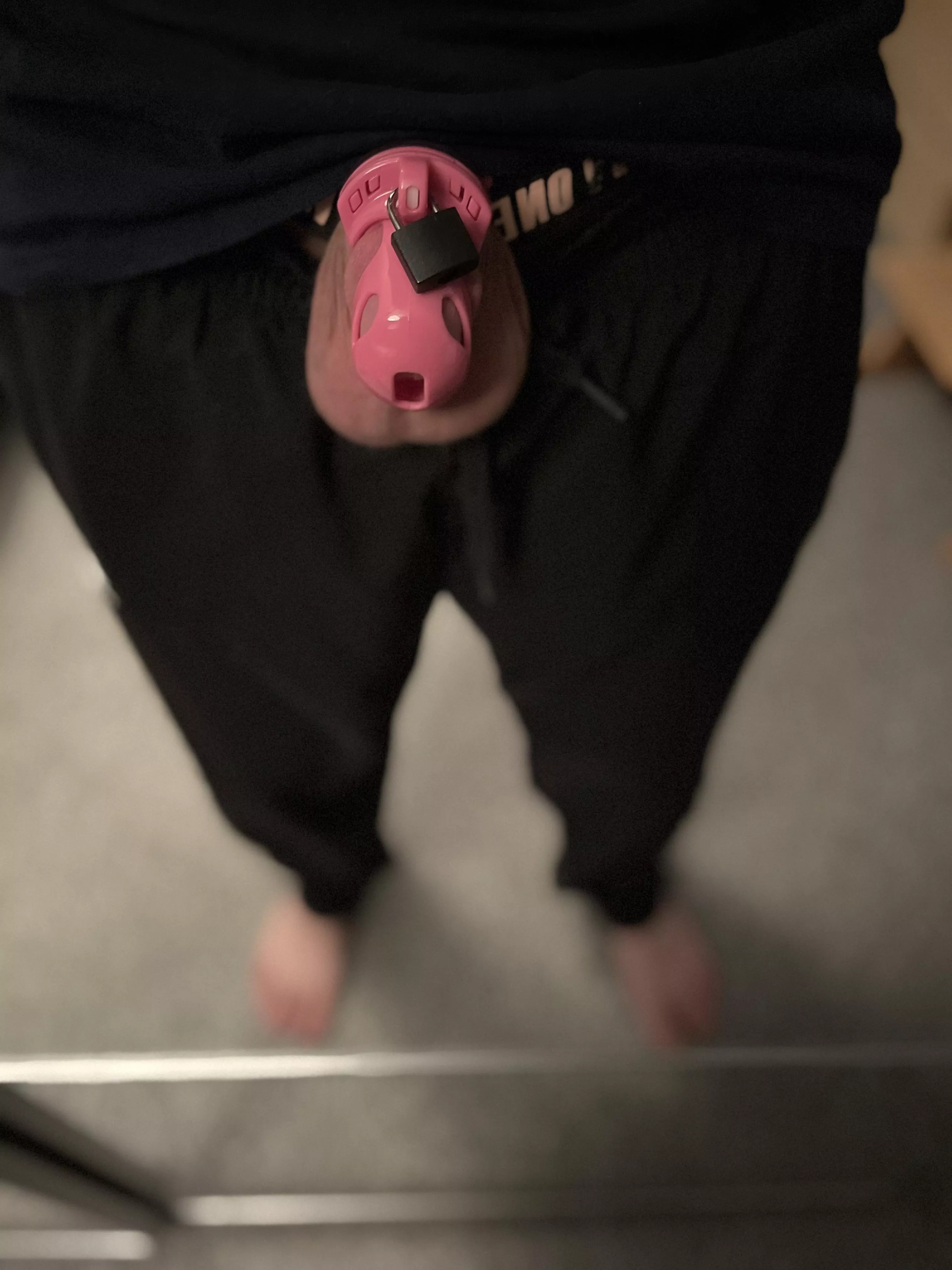 Spend my exam week locked 🔐 posted by shacledd