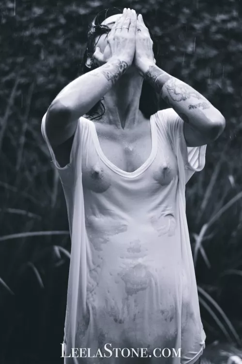 This shoot got me soaking wet… by Leela-Stone