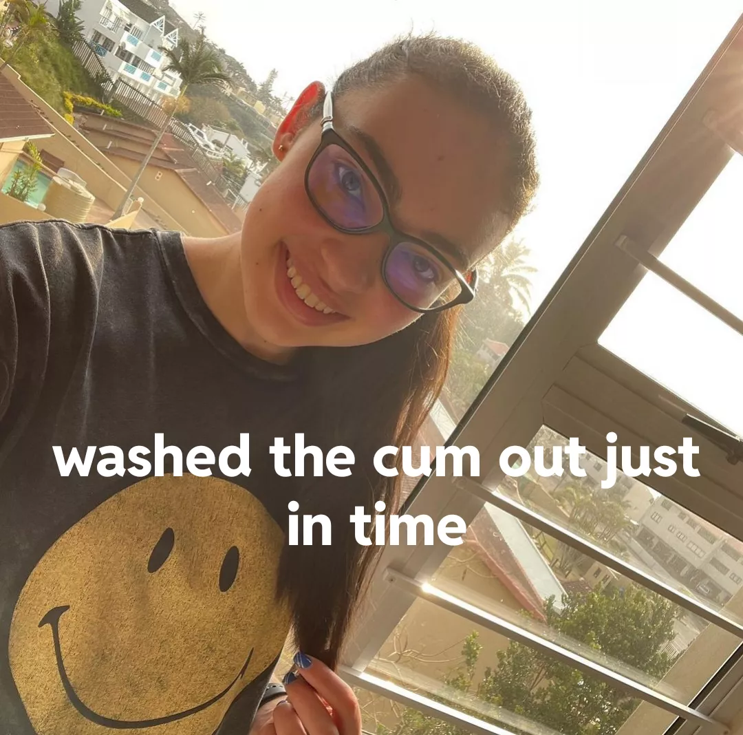 Washed the cum out my hair just before my bf visited posted by Elegant-Row-7896