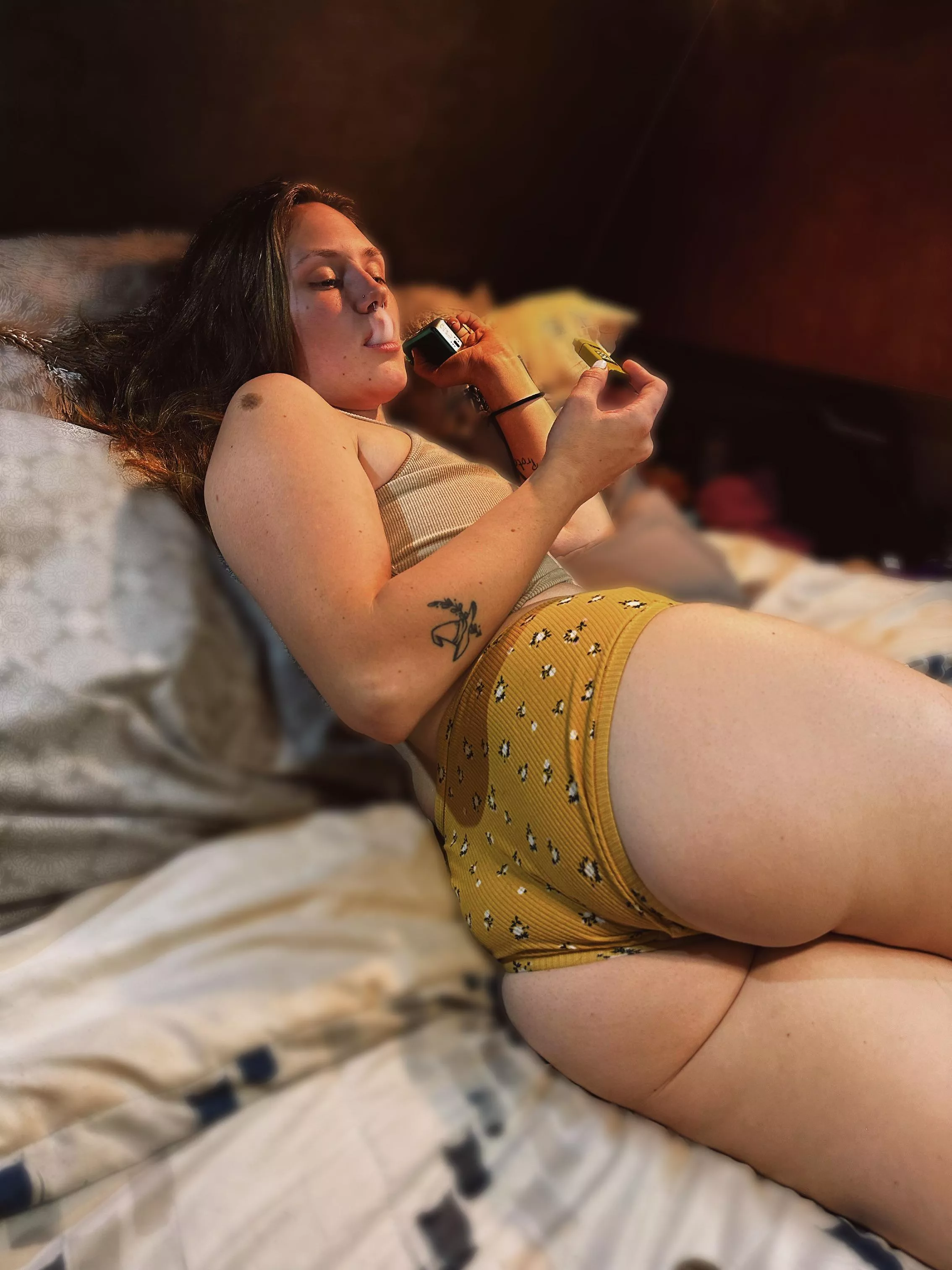 wedged all the way up ;) posted by milffunxo