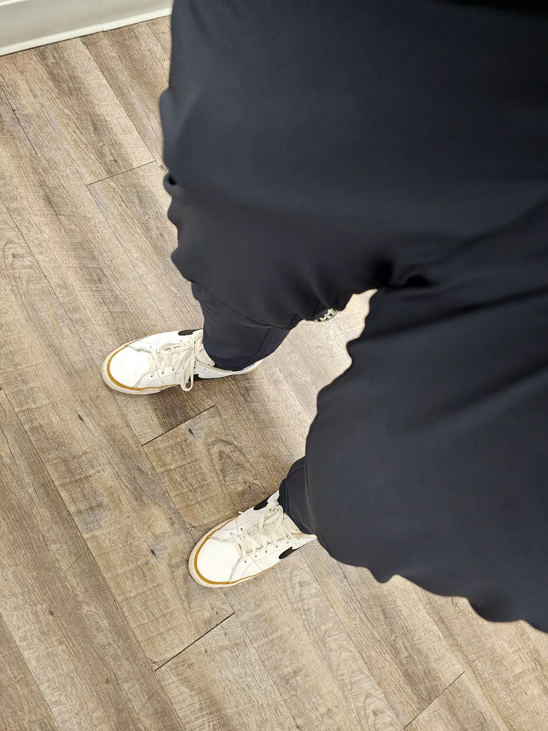 You think this little outline is too noticeable for work? posted by Able_Vehicle_2476