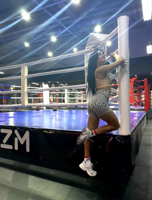 Boxing or wrestling sparring? by Marguerite_Rossi