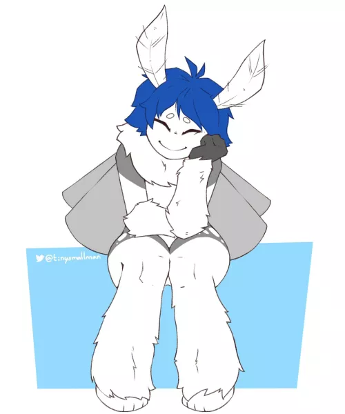 Commission i got of my moth boi!! Art by @tinysmallman by VadimTheGop