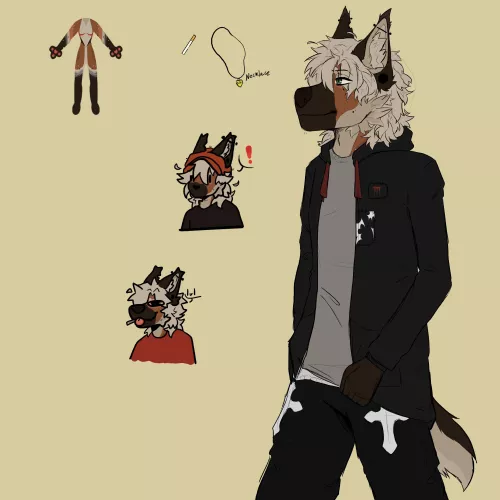 Custom goober for a friend! (Art by me :D) by Tecbi