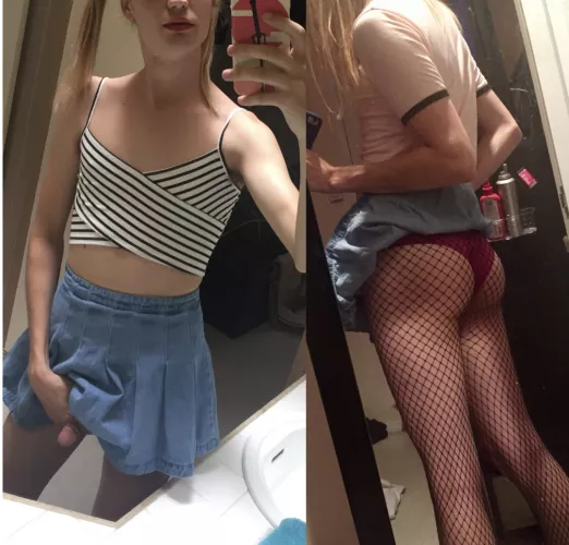 Do you think I need panties when I wear fishnets? by fp1777