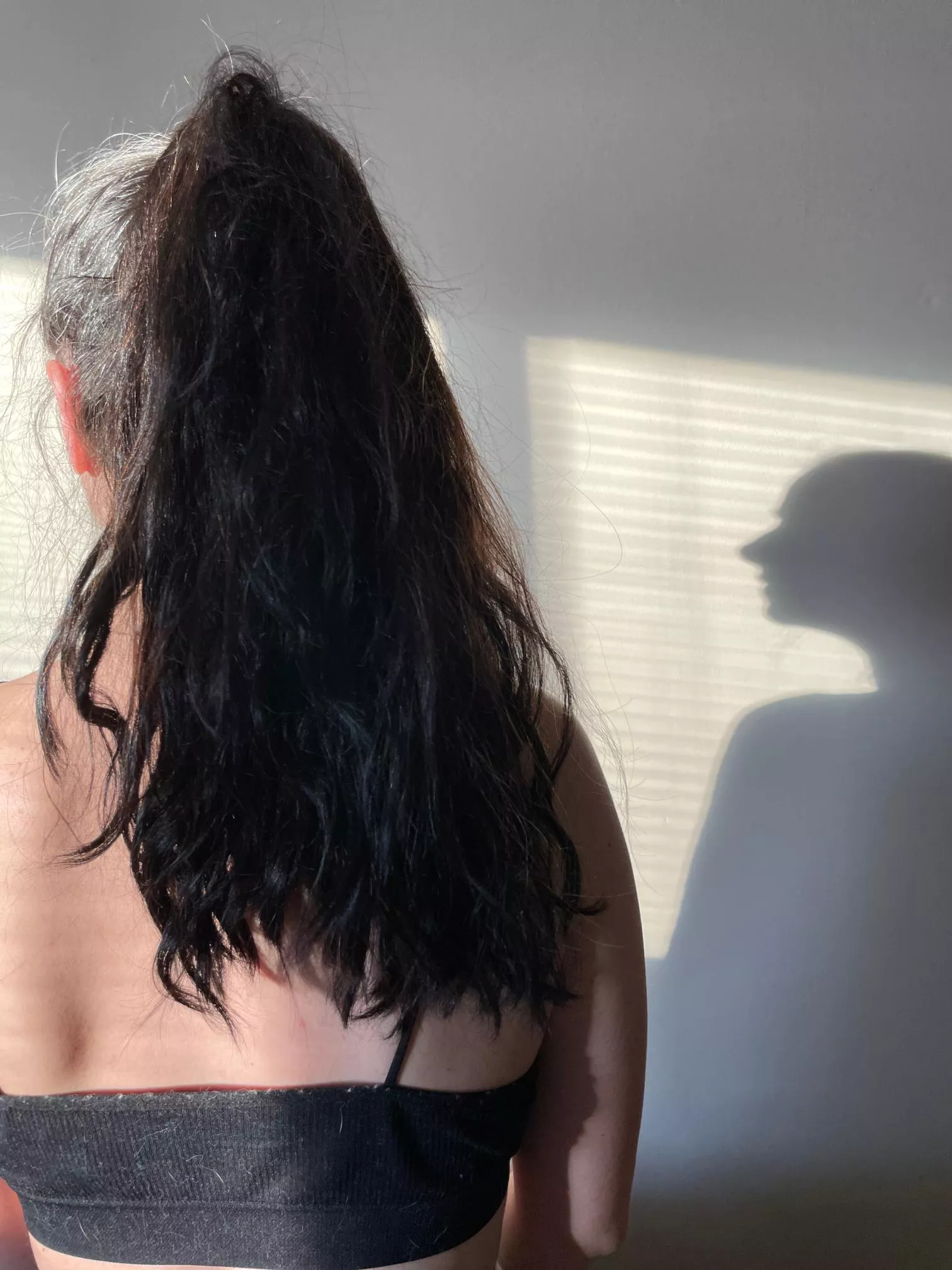 Fun with the sun on my hair posted by fifi_love2